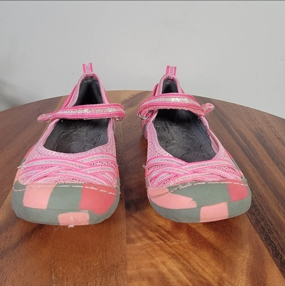 Jambu KD Fia Girl's Outdoor Mary Jane Shoes Sandals Size 12 Pink Water Resistant